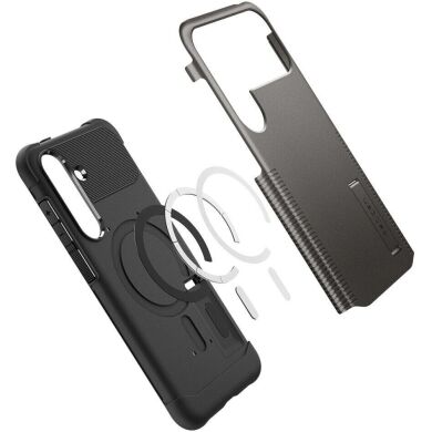 Защитный чехол Spigen (SGP) Slim Armor (MagFit) для Samsung Galaxy S25 FE (S731) ACS10230 - Gunmetal