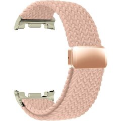 Ремешок ArmorStandart Braided Solo Loop для Samsung Galaxy Watch 8 (40/44mm) / 8 Classic - Rose Gold