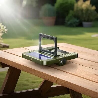 Світлодіодна лампа Hoco DL22 Solar Powered (5000mAh) - Green