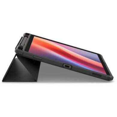 Защитный чехол Spigen (SGP) Ultra Hybrid Pro для Samsung Galaxy Tab S9 / Tab S9 FE / Tab S10 FE (X710/716/X510/516/X520/526) ACS09498 - Black