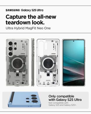 Захисний чохол Spigen (SGP) Ultra Hybrid Neo One (MagFit) для Samsung Galaxy S25 Ultra (S938) ACS08959 - Neo One