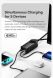 Сетевое зарядное устройство Baseus GaN3 Pro Desktop Fast Charger AC+2U+2C (100W) + кабель Type-C to Type-C (100W, 1m) PSZM000401 - Black. Фото 18 из 30