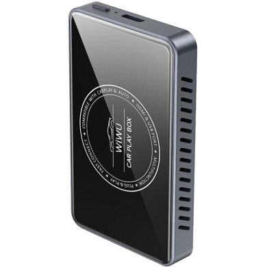 Бездротовий автомобільний адаптер WIWU Wi-CP004 Play Box Car Wireless CarPlay (iOS + Android) - Black