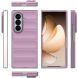 Силиконовый (TPU) чехол Deexe Terra Case (FF) для Samsung Galaxy Fold 8 Ultra - Light Purple. Фото 5 из 6