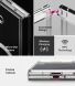 Защитный чехол Ringke Fusion Magnetic (FF) для Samsung Galaxy Fold 7 - Clear. Фото 20 из 25
