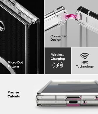 Защитный чехол Ringke Fusion Magnetic (FF) для Samsung Galaxy Fold 7 - Clear