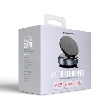 Автомобильный держатель ArmorStandart VacuumGripper - Black