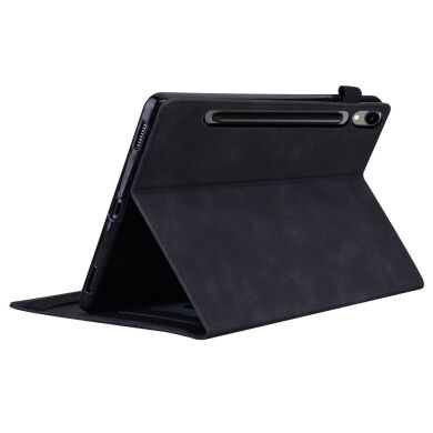 Чехол Deexe Business Style для Samsung Galaxy Tab S10 FE Plus - Black