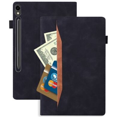 Чехол Deexe Business Style для Samsung Galaxy Tab S10 FE Plus - Black