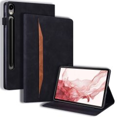 Чехол Deexe Business Style для Samsung Galaxy Tab S10 FE Plus - Black