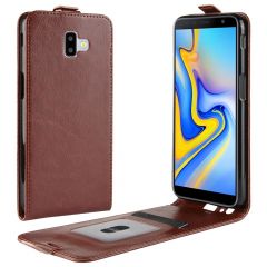 Чохол Deexe Flip Case для Samsung Galaxy J6+ (J610), Brown