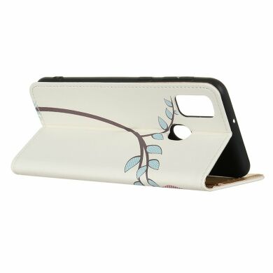 Чохол Deexe Life Style Wallet для Samsung Galaxy A21s (A217) - Two Little Owls