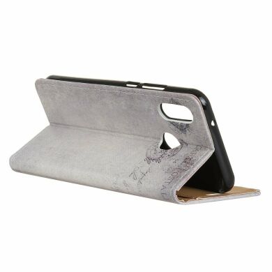 Чохол Deexe Life Style Wallet для Samsung Galaxy M20 (M205) - Cat Holding Heart