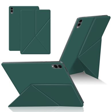 Чехол Deexe Origami Stand для Samsung Galaxy Tab S11 Ultra (X930/X936) - Green