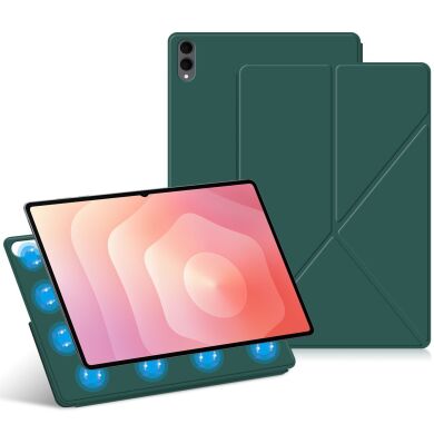 Чехол Deexe Origami Stand для Samsung Galaxy Tab S11 Ultra (X930/X936) - Green