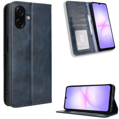 Чехол Deexe Retro Style для Samsung Galaxy A07 (A075) - Blue