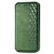 Чехол Deexe Rhombus Wallet для Samsung Galaxy M62 - Green. Фото 2 из 13
