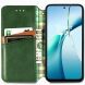 Чехол Deexe Rhombus Wallet для Samsung Galaxy S26 - Green. Фото 2 из 6