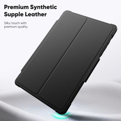 Чехол Deexe Urban Rotary для Samsung Galaxy Tab A9 Plus / Tab A11 Plus (X230/236/X210/216) - Pink