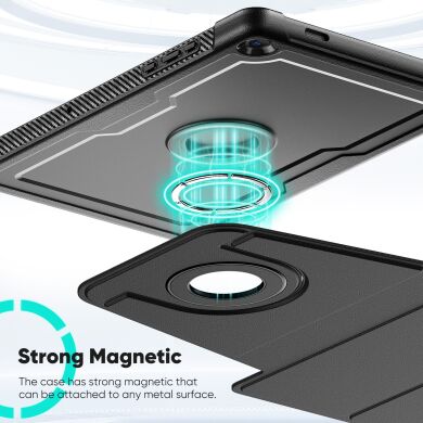 Чехол Deexe Urban Rotary для Samsung Galaxy Tab A9 Plus / Tab A11 Plus (X230/236/X210/216) - Pink