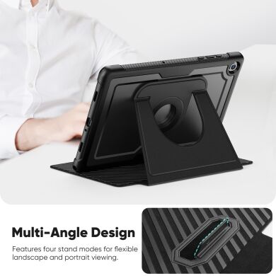 Чехол Deexe Urban Rotary для Samsung Galaxy Tab A9 Plus / Tab A11 Plus (X230/236/X210/216) - Pink