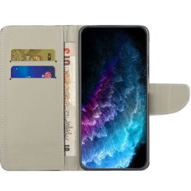 Чехол-книжка Deexe Color Wallet для Samsung Galaxy A04 (A045) - Green Tree