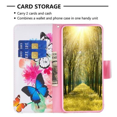 Чохол-книжка Deexe Color Wallet для Samsung Galaxy A05 (A055) - Flower Tree
