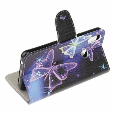 Чехол-книжка Deexe Color Wallet для Samsung Galaxy A10s (A107) - Magic Butterflies