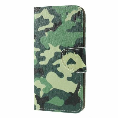 Чохол-книжка Deexe Color Wallet для Samsung Galaxy A50 (A505) - Camouflage Pattern