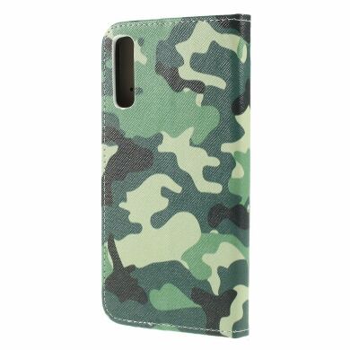 Чохол-книжка Deexe Color Wallet для Samsung Galaxy A50 (A505) - Camouflage Pattern