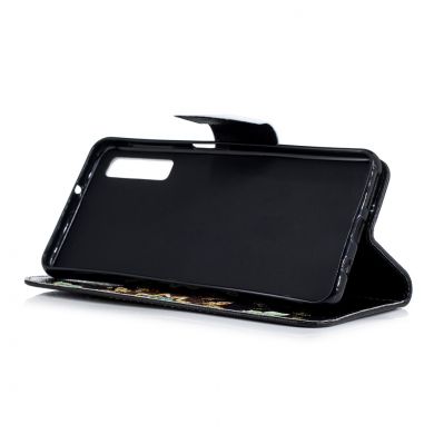 Чехол-книжка Deexe Color Wallet для Samsung Galaxy A7 2018 (A750) - Colorized Butterflies