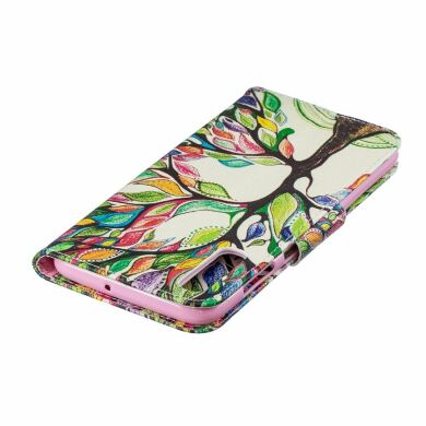 Чохол-книжка Deexe Color Wallet для Samsung Galaxy A70 (A705) - Colorized Tree