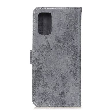 Чехол-книжка Deexe Retro Type для Samsung Galaxy M51 (M515) - Grey