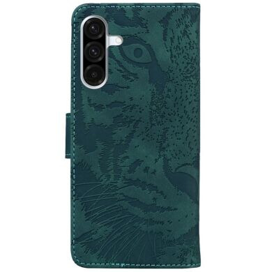 Чехол-книжка Deexe Tiger для Samsung Galaxy A36 (A366) / A56 (A566) - Green