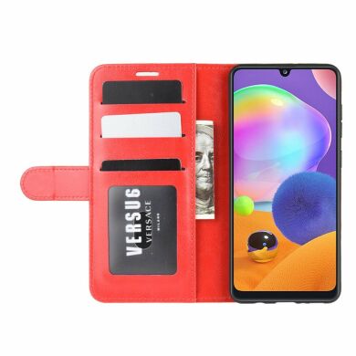 Чехол-книжка Deexe Wallet Style для Samsung Galaxy A31 (A315) - Red