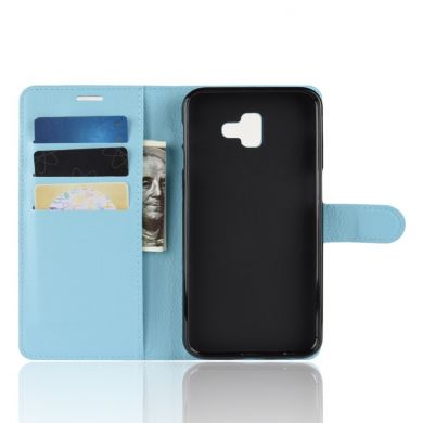 Чохол-книжка Deexe Wallet Style для Samsung Galaxy J6+ (J610) - Light Blue