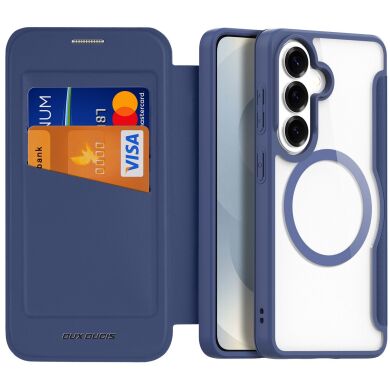Чохол-книжка DUX DUCIS Skin X Pro Magnetic для Samsung Galaxy S26 Plus - Blue