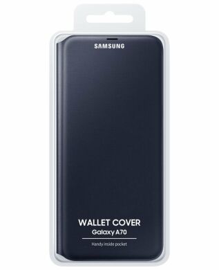 Чохол-книжка Flip Wallet для Samsung Galaxy A70 (A705) EF-WA705PBEGRU - Black