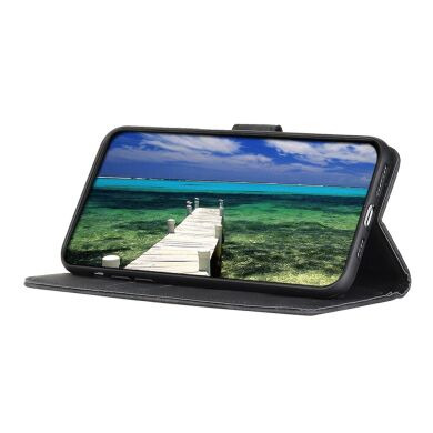 Чехол-книжка KHAZNEH Retro Wallet для Samsung Galaxy S26 FE - Black