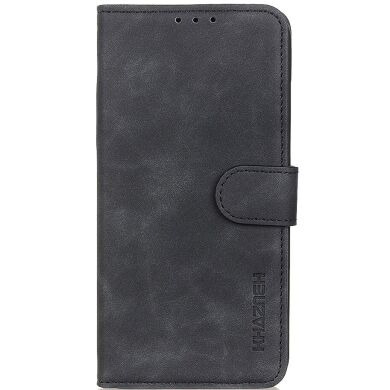 Чехол-книжка KHAZNEH Retro Wallet для Samsung Galaxy S26 FE - Black