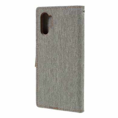Чохол-книжка MERCURY Canvas Diary для Samsung Galaxy Note 10+ (N975) - Grey