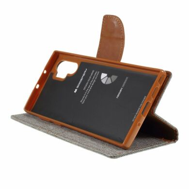 Чохол-книжка MERCURY Canvas Diary для Samsung Galaxy Note 10+ (N975) - Grey
