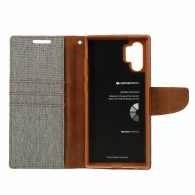 Чехол-книжка MERCURY Canvas Diary для Samsung Galaxy Note 10+ (N975) - Grey