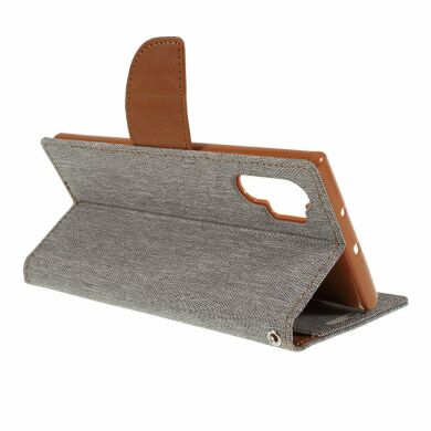 Чохол-книжка MERCURY Canvas Diary для Samsung Galaxy Note 10+ (N975) - Grey