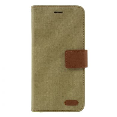 Чехол-книжка ROAR KOREA Cloth Texture для Samsung Galaxy A6 2018 (A600) - Khaki