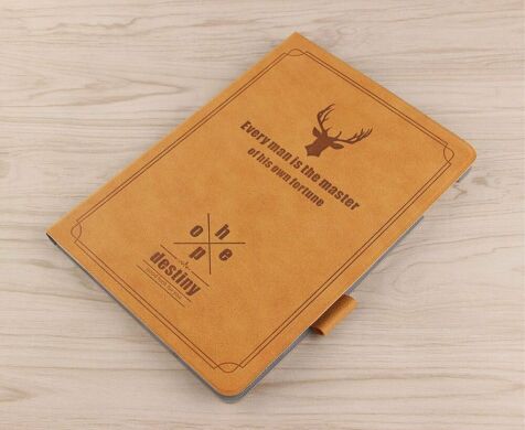 Чехол-книжка UniCase Deer Pattern для Samsung Galaxy Tab S5e 10.5 (T720/725) - Brown
