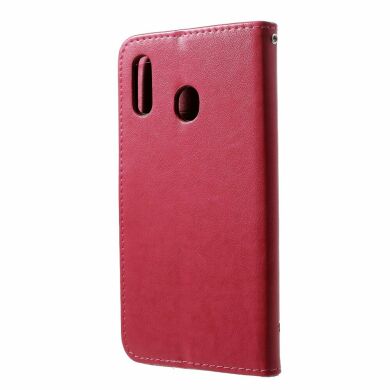 Чохол-книжка UniCase Flower Pattern для Samsung Galaxy M20 (M205) - Rose