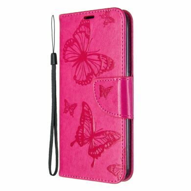 Чохол UniCase Butterfly Pattern для Samsung Galaxy A01 (A015) - Rose