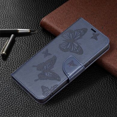 Чохол UniCase Butterfly Pattern для Samsung Galaxy A53 - Dark Blue