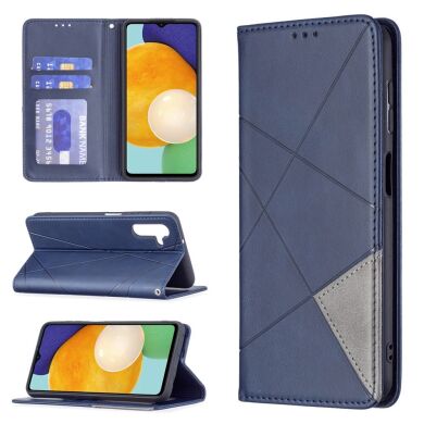 Чехол UniCase Geometric Pattern для Samsung Galaxy A13 5G (A136) / A04s (A047) - Blue